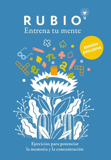 [9788425362651] Ejercicios para potenciar la memoria y la concentración (edición exclusiva) (Rubio. Entrena tu mente)