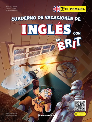 [9788408287445] Mr. Brit. Cuaderno de vacaciones de inglés. 3.º de primaria