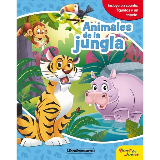 [9788408218258] Animales de la jungla. Libroaventuras