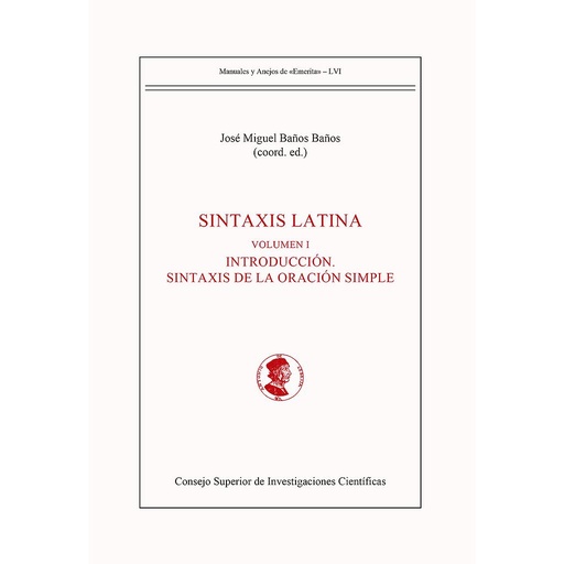 [00014056] Sintaxis latina  2Vols