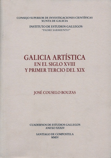 [11072] Galicia artística en el siglo XVIII y primer tercio del XIX