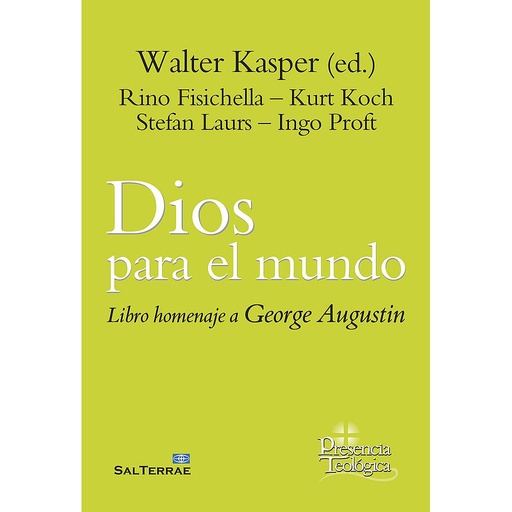 [9788429330403] Dios para el mundo