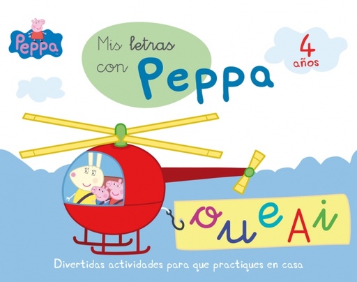 [9788437200736] Peppa Pig. Primeros aprendizajes - Mis letras con Peppa Pig (4 años)