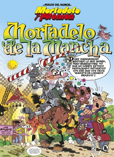 [9788402422385] Mortadelo y Filemón. Mortadelo de la Mancha (Magos del Humor 103)
