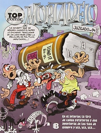 [9788466654685] El coche eléctrico | Pánico en el Zoo (Top Cómic Mortadelo 52)