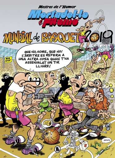 [9788402422132] Mortadel·lo i Filemó. Mundial de Bàsquet 2019 (Mestres de l'Humor 53)