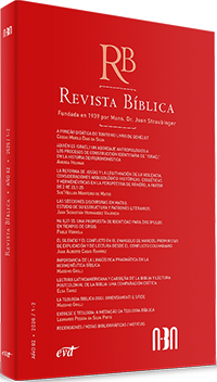 Revista Bíblica 2020/1-2 - Año 82