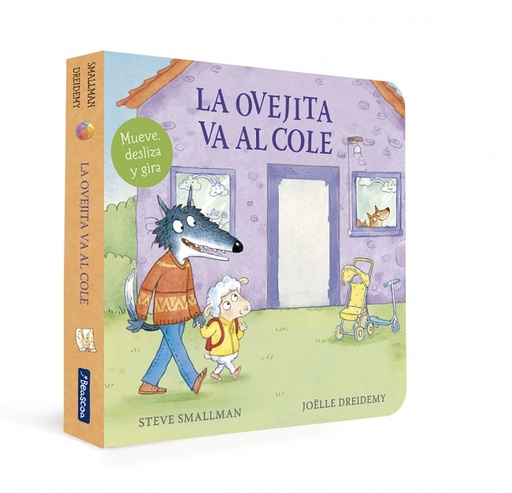 La ovejita va al cole (La ovejita que vino a cenar. Libro de cartón con mecanismos)