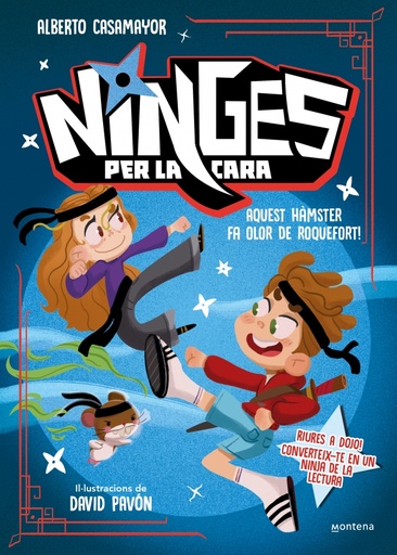 Ninges per la cara - Aquest hàmster fa olor de roquefort!