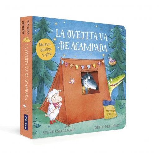 La ovejita va de acampada (La ovejita que vino a cenar. Libro de cartón con mecanismos)