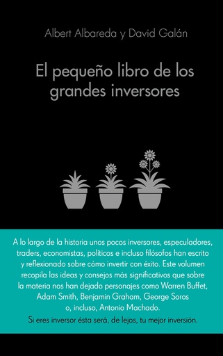 [9788416253517] EL PEQUEÑO LIBRO DE LOS GRANDES INVERSORES