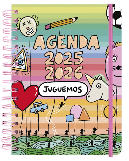 Agenda escolar semanal 2025-2026 72 kilos