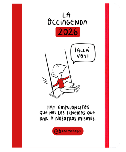 Agenda anual semanal 2026 Occímorons