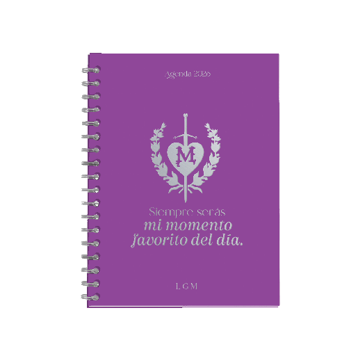 Agenda anual diaria 2026 "Las Guerreras Maxwell"