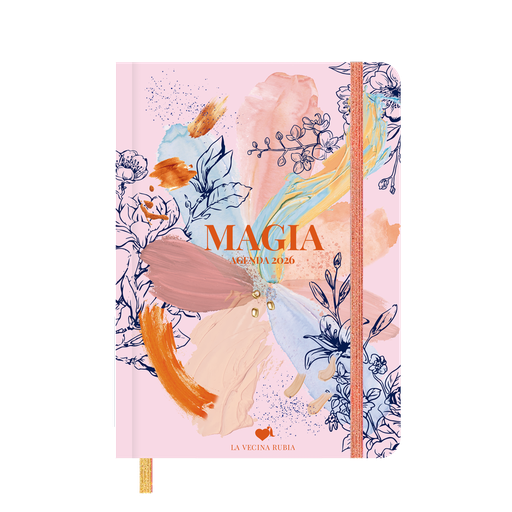 Agenda anual bolsillo 2026 La Vecina Rubia