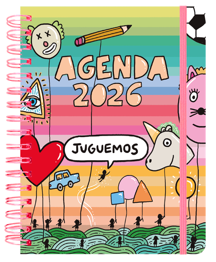 Agenda anual semanal 2026 72 kilos