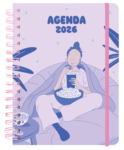 Agenda anual semanal 2026 Clarilou