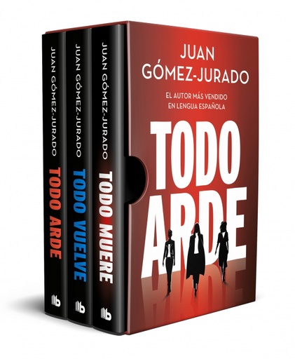 Estuche Todo arde (contiene: Todo arde | Todo vuelve | Todo muere)