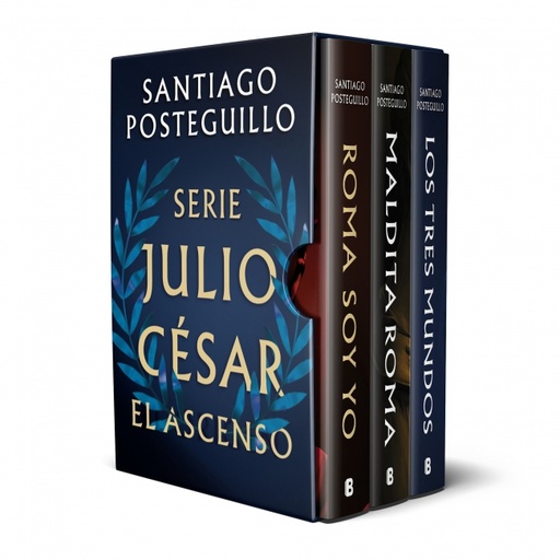 Serie Julio César: El ascenso (edición estuche con: Roma soy yo | Maldita Roma | Los tres mundos)