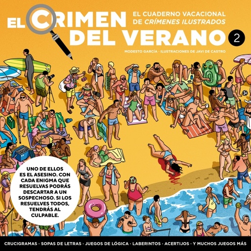 El crimen del verano. El cuaderno vacacional de Crímenes ilustrados 2