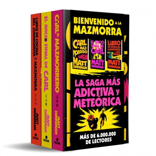 Pack Bienvenido a la mazmorra (Carl el Mazmorrero | El juicio final de Carl | El libro de cocina del anarquista) (Carl el Mazmorrero)