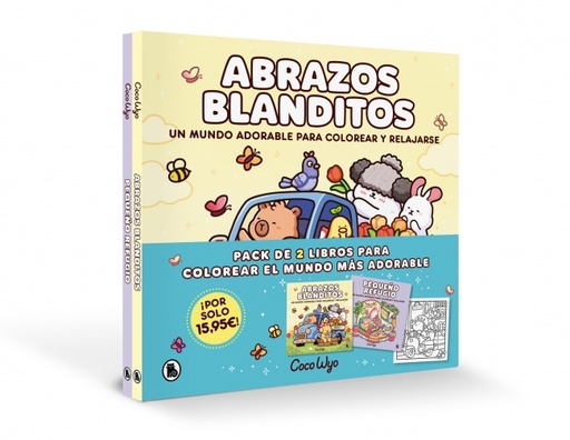 Coco Wyo - Pack 2 libros Cozy a un PRECIO ESPECIAL. Incluye: Abrazos blanditos y Pequeño refugio (edición oficial en español)