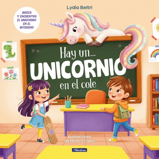 Hay un... - Unicornio en el cole