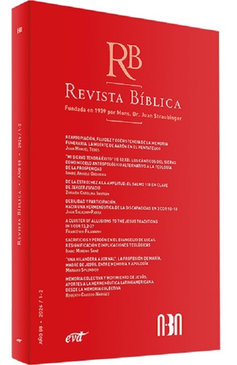 Revista Bíblica Año 88 2026/1-2