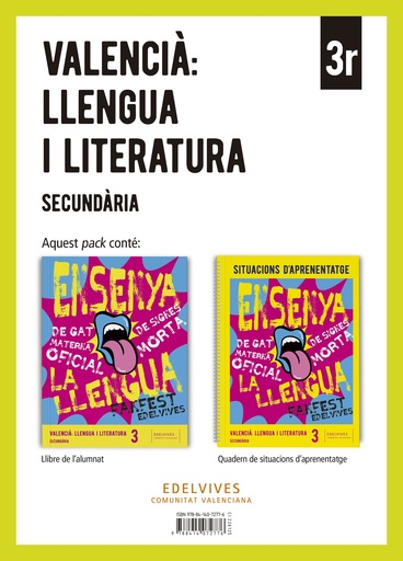 Projecte: FanFest. Valencià : Llengua i Literatura 3 Secundària. Llibre de l'alumnat + Quadern