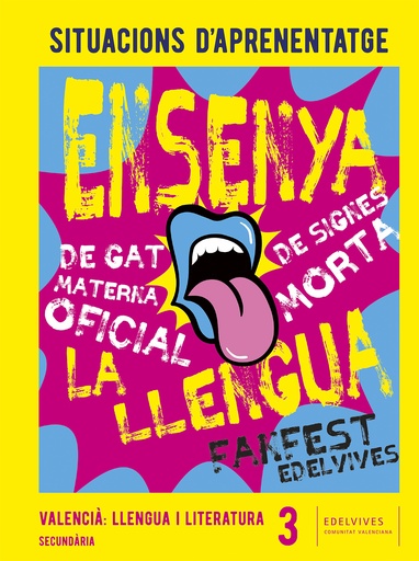 Projecte: FanFest. Valencià : Llengua i Literatura 3 ESO. Situacions d'aprenentatge