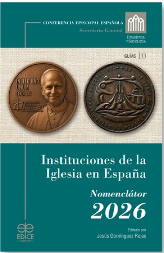 Instituciones de la Iglesia en España. Nomenclátor 2026