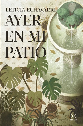 Ayer en mi patio