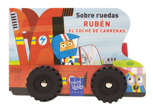 Sobre ruedas. Rubén el coche de carreras