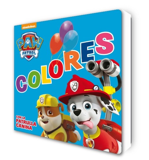[9788448844240] Paw Patrol | Patrulla Canina. Libro de cartón - Colores con la Patrulla Canina