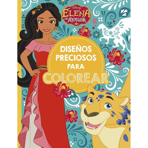 [9788416917822] Elena de Ávalor. Diseños preciosos para colorear