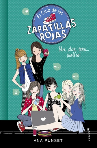 [9788490437834] El Club de las Zapatillas Rojas 11 - Un, dos, tres...¡selfie!