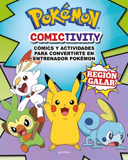 [9788419169617] Pokémon Comictivity - Región Galar