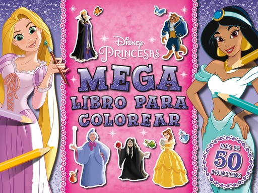 [9788418939488] Princesas. Megalibro para colorear 3