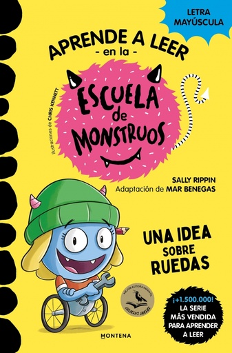 [9788419421661] Aprender a leer en la Escuela de Monstruos 12 - Una idea sobre ruedas