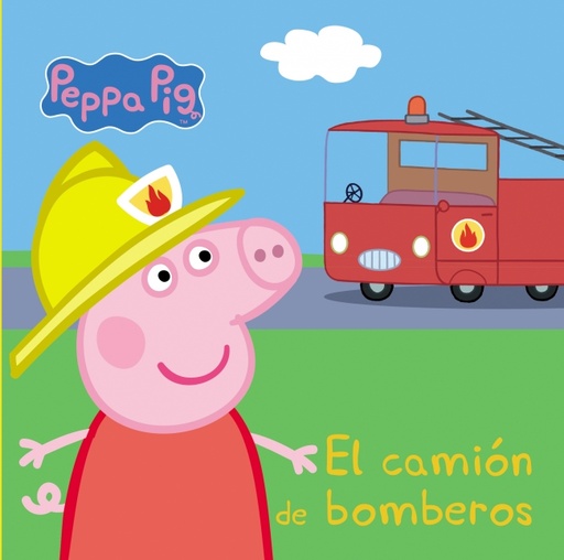 [9788448837037] Peppa Pig. Libro de cartón - El camión de bomberos