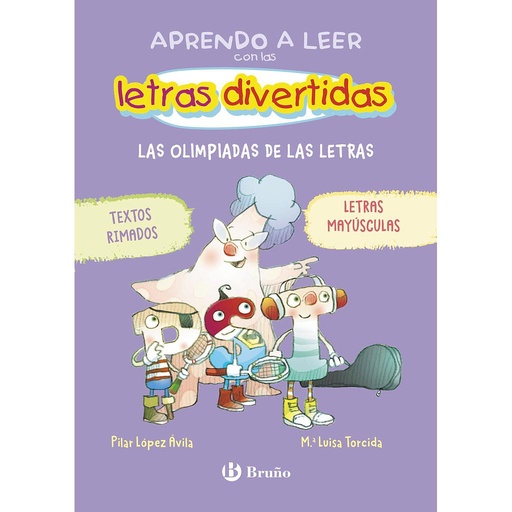 [9788469642672] Aprendo a leer con las letras divertidas, 3. Las olimpiadas de las letras