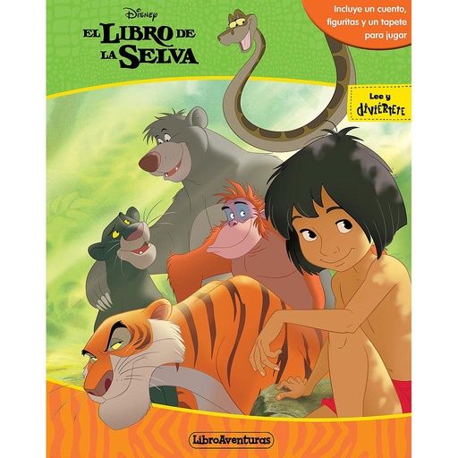 [9788499517551] El libro de la selva. Libroaventuras