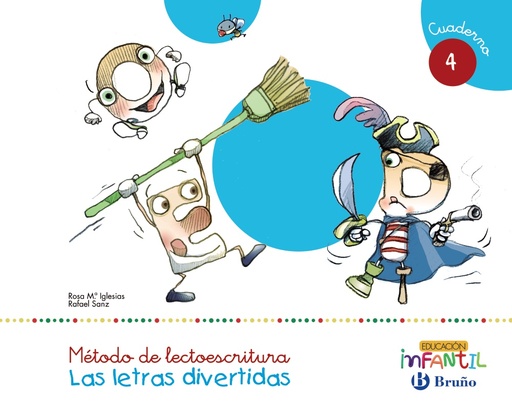 [9788469611456] Las letras divertidas Pauta Cuaderno 4