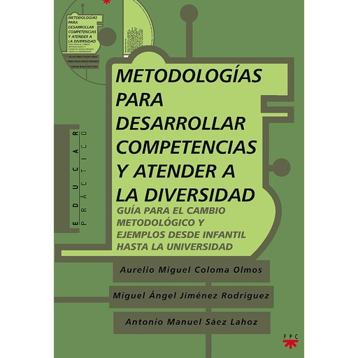 [9788428820516] Metodologías para desarrollar competencias y atender a la diversidad