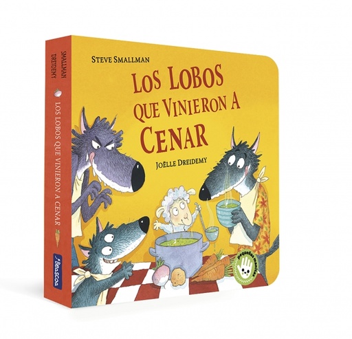 [9788448855765] Los lobos que vinieron a cenar (La ovejita que vino a cenar. Libro de cartón)