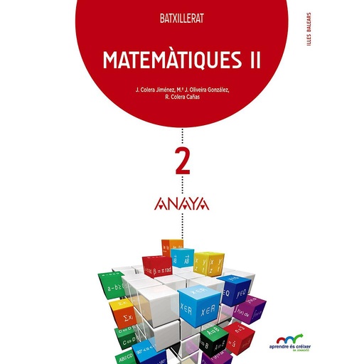 [9788469813492] Matemàtiques II.