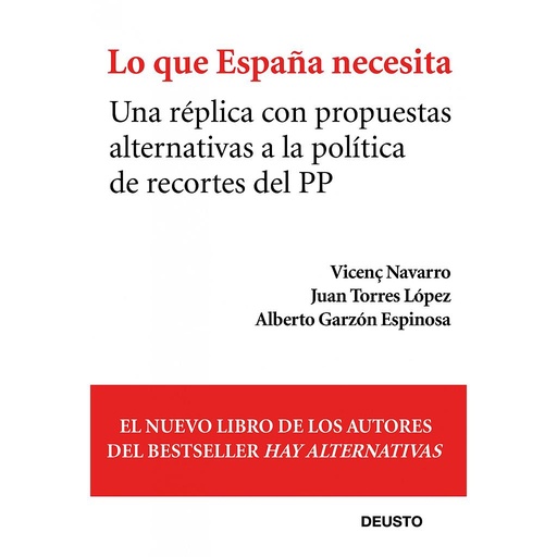 [9788423412839] Lo que España necesita
