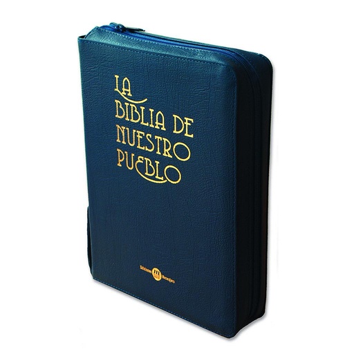[9788427129979] La Biblia de nuestro pueblo - estuche piel con cremallera