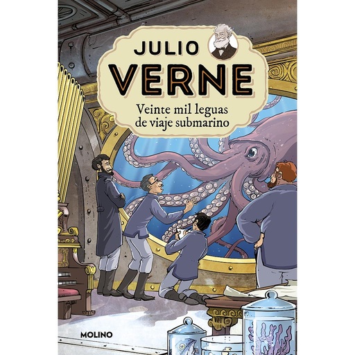 [9788427213739] 	Julio Verne - Veinte mil leguas de viaje submarino (edición actualizada, ilustrada y adaptada)