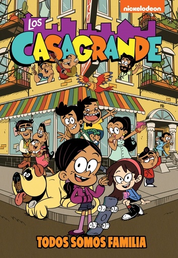 [9788448865702] Todos somos familia (Los Casagrande - Una Casa de Locos. Cómic 1)